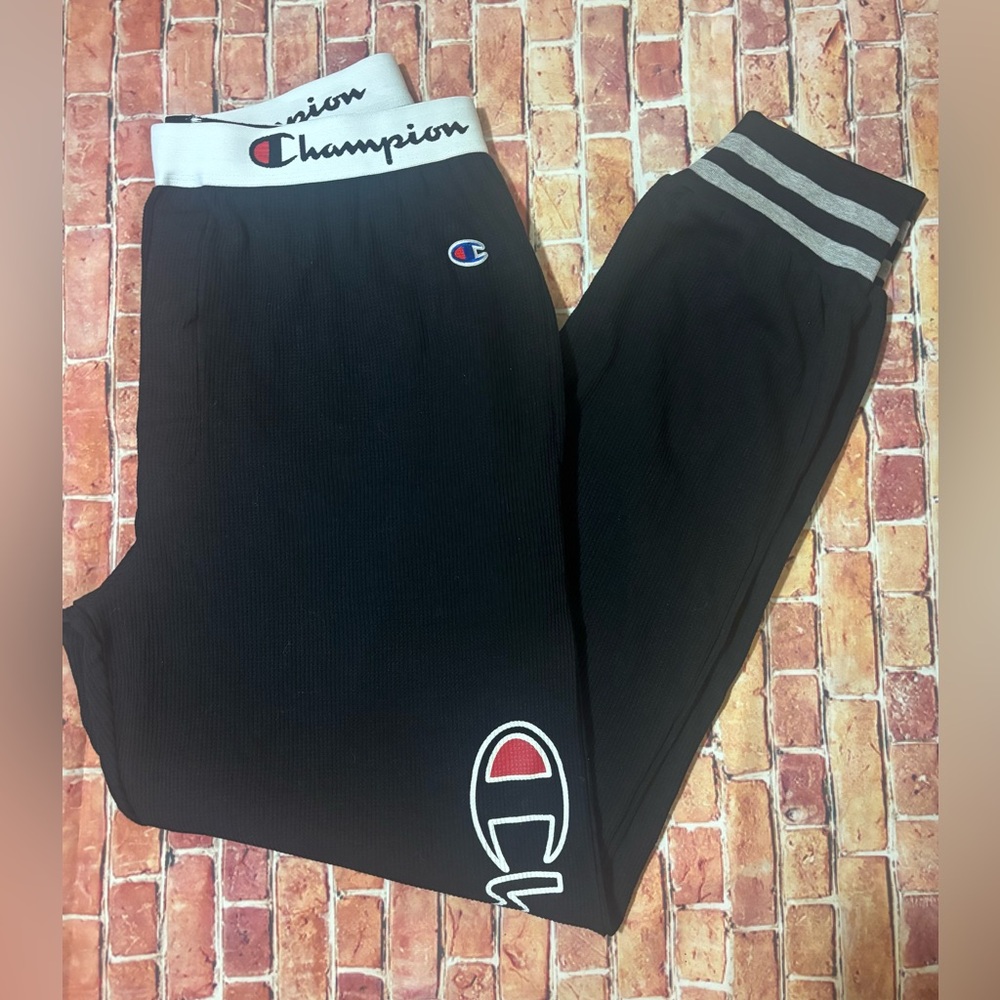 Champion Men’s Black Jogger Pants